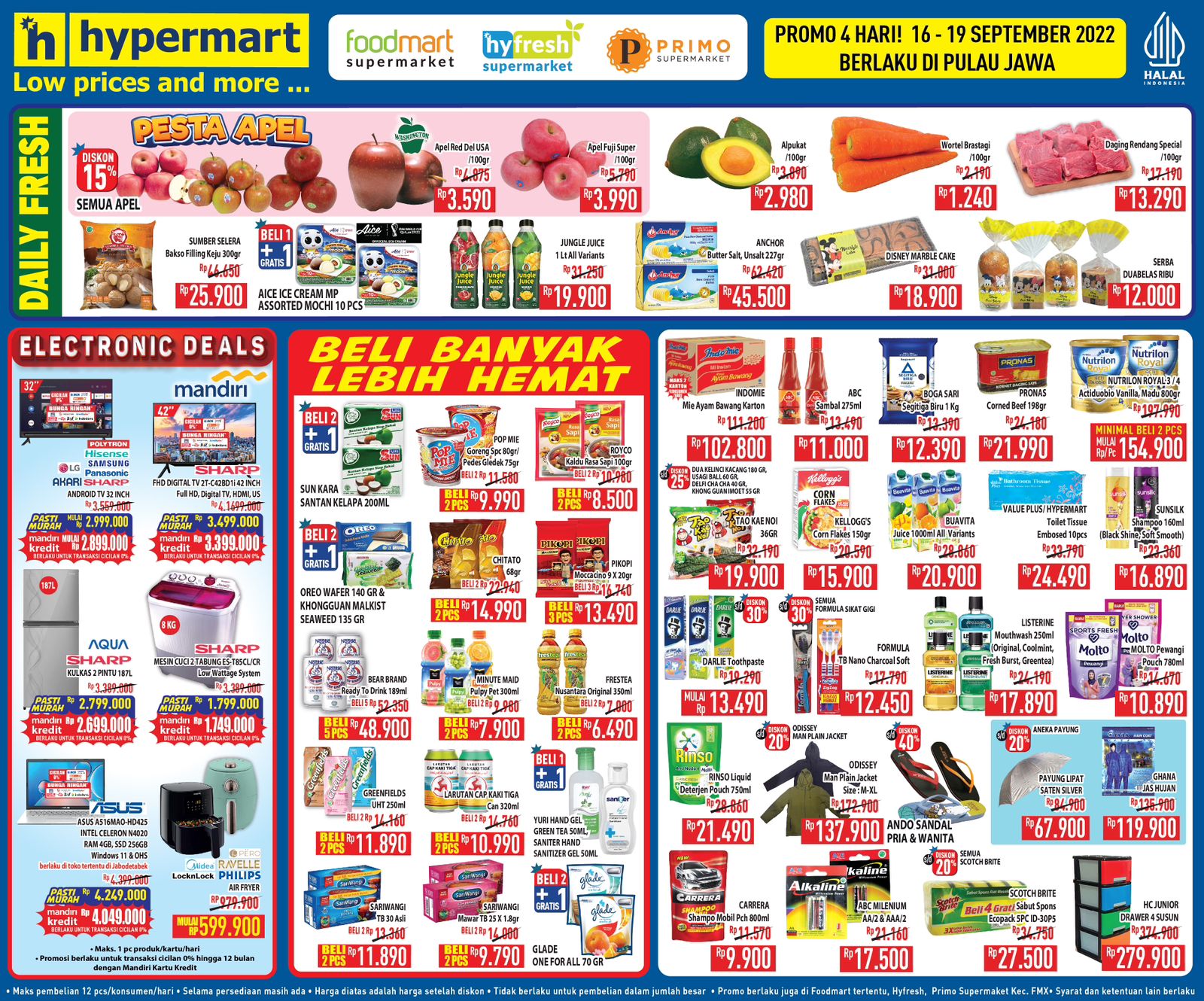 Hypermart - Yuk di list belanjaan kamu buat minggu ini... | Facebook