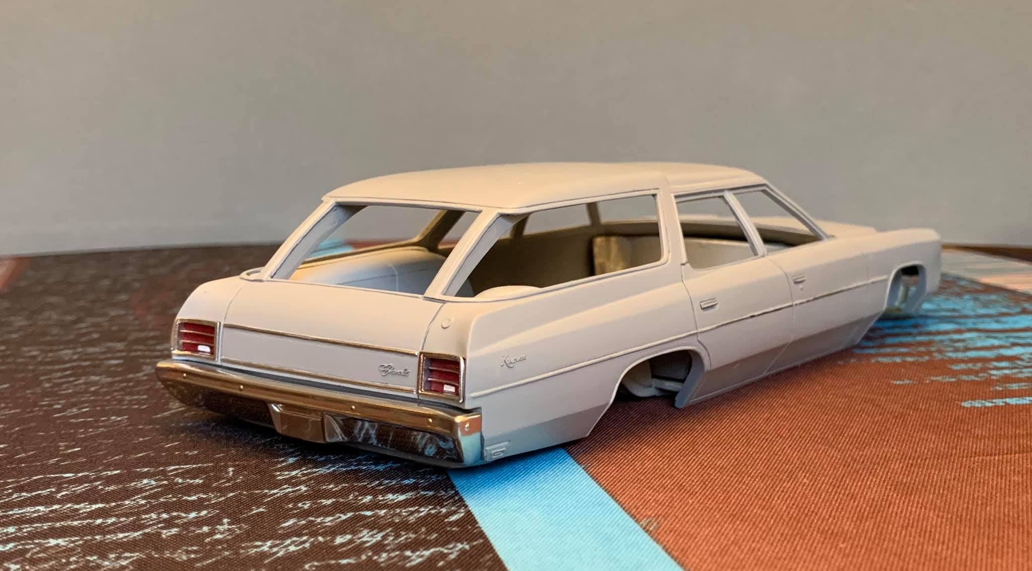 Ray Pask models - quick mockup of tail lights and bumper
