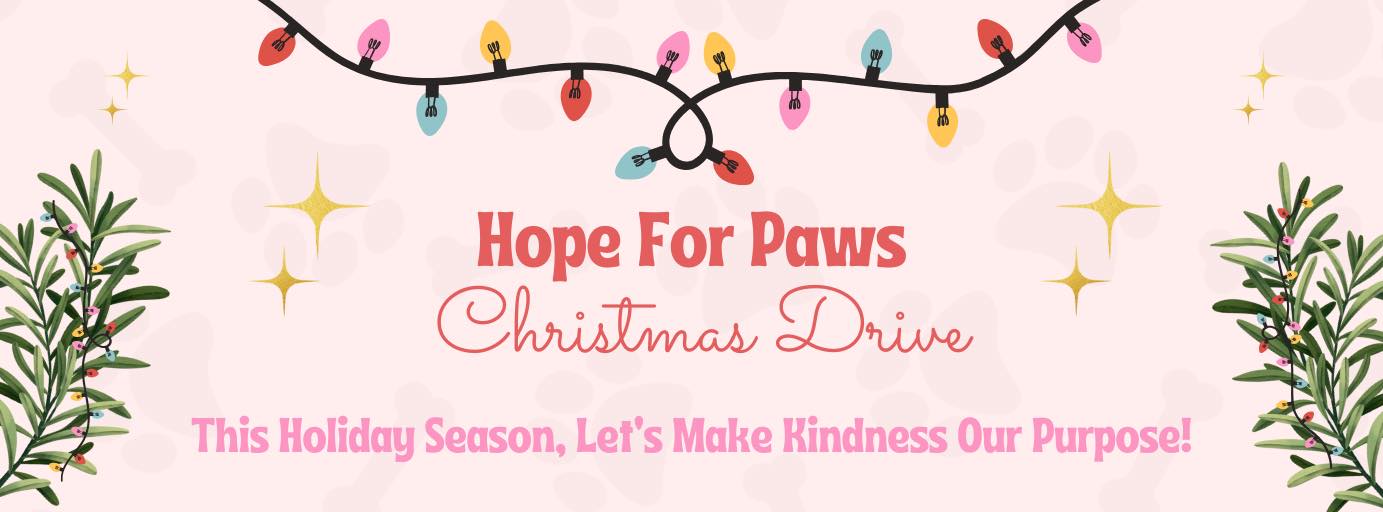 Hope for Paws Drive
