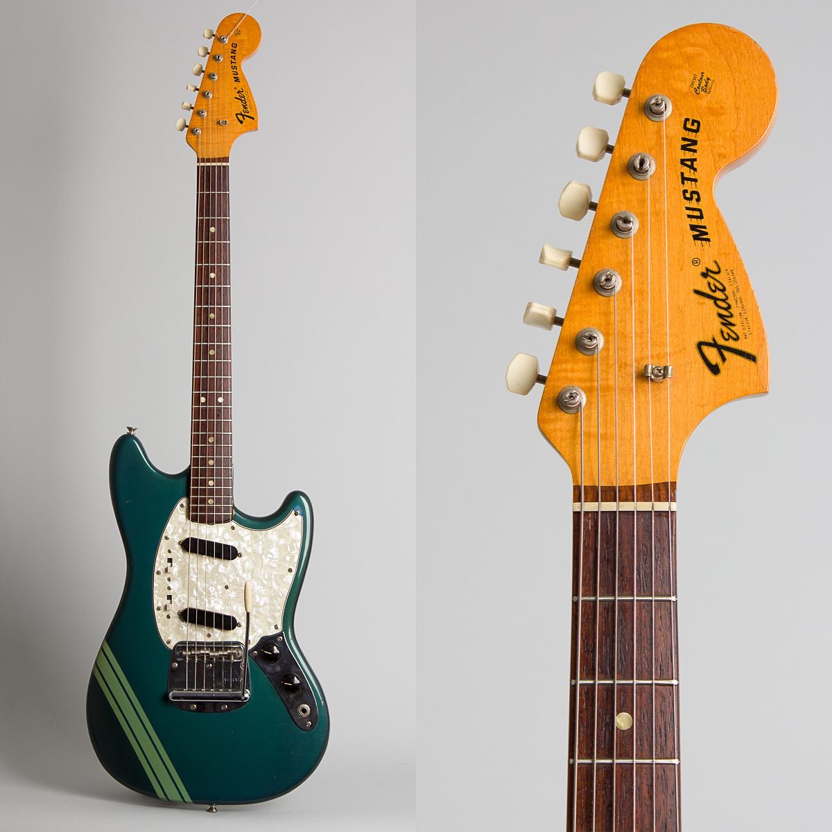 Vintage Japanese competition mustang guitar
