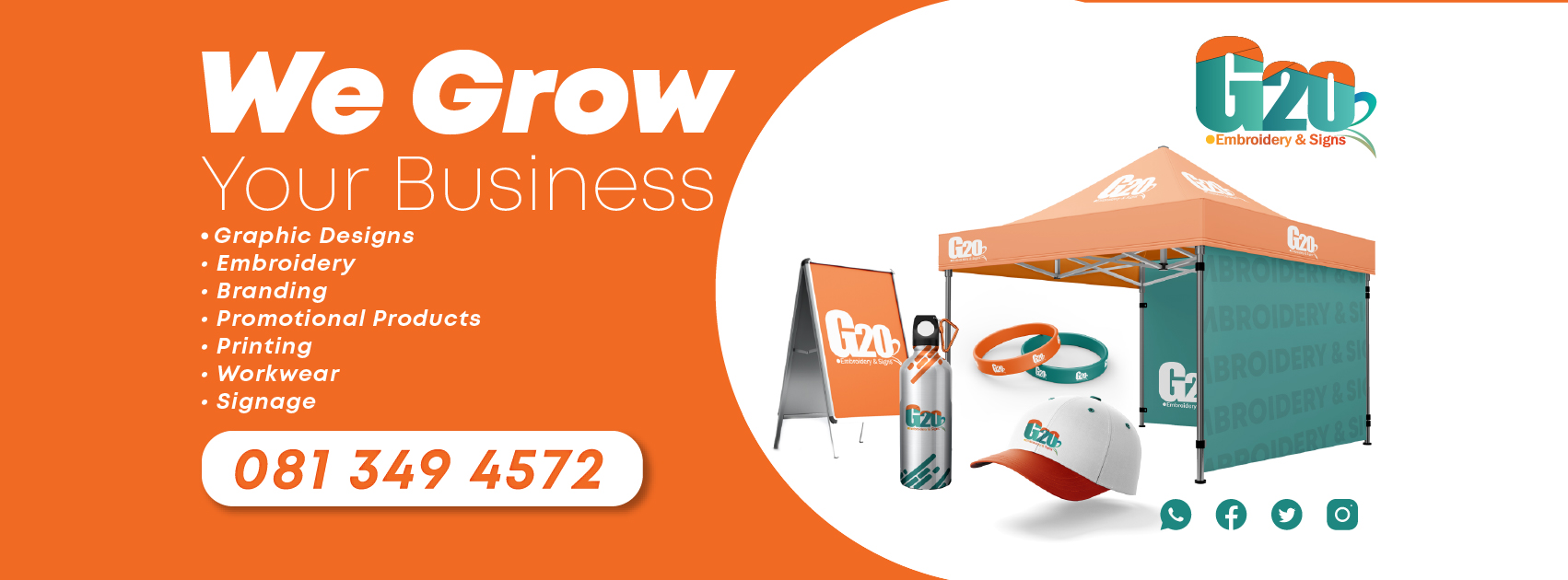 G20 Embroidery & Signs | Otjiwarongo
