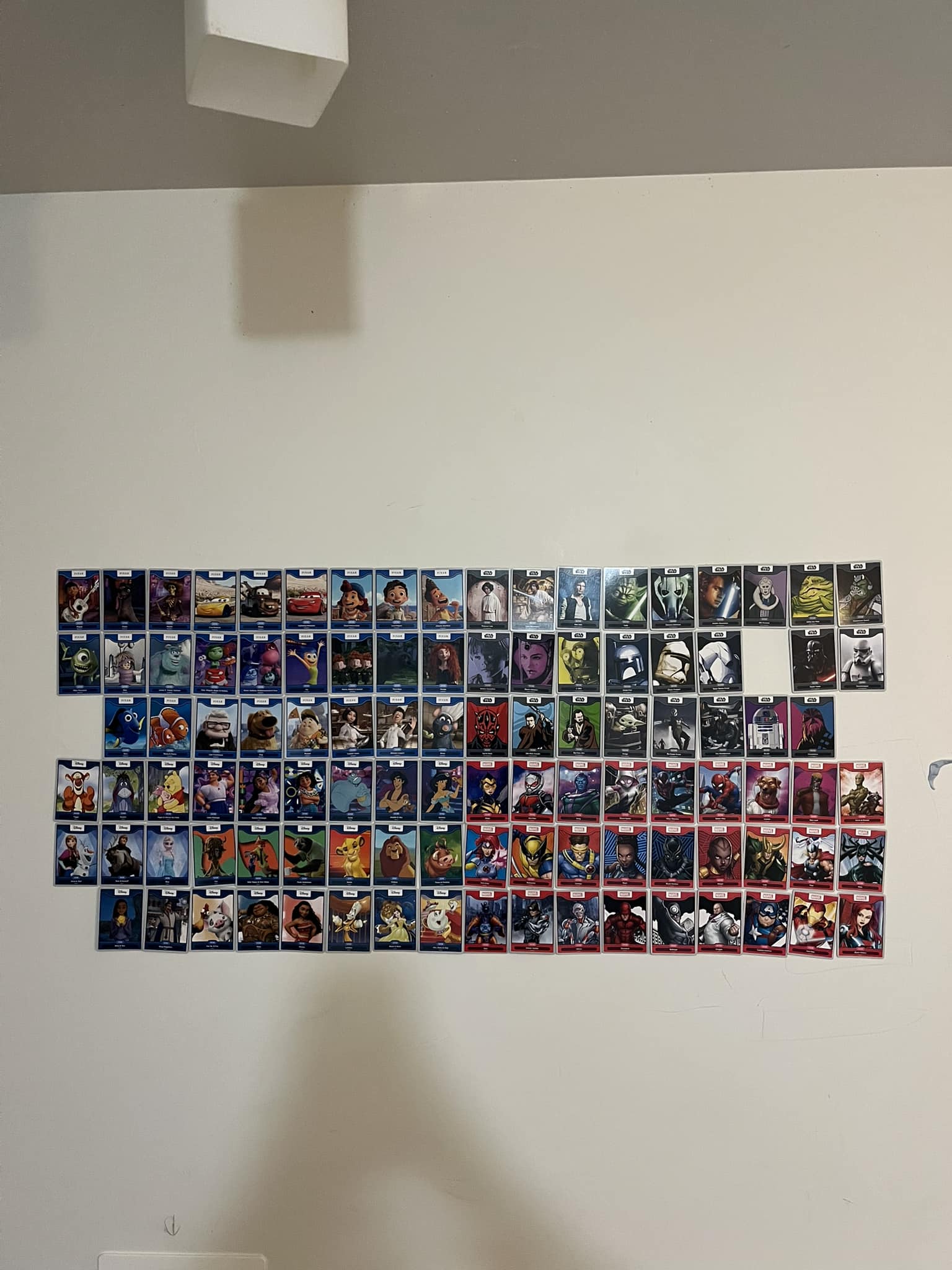 Completing Woolworths Disney Card Set with Specific Card Trades