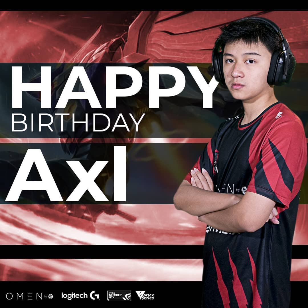 BOOM Esports - Happy birthday Axel 