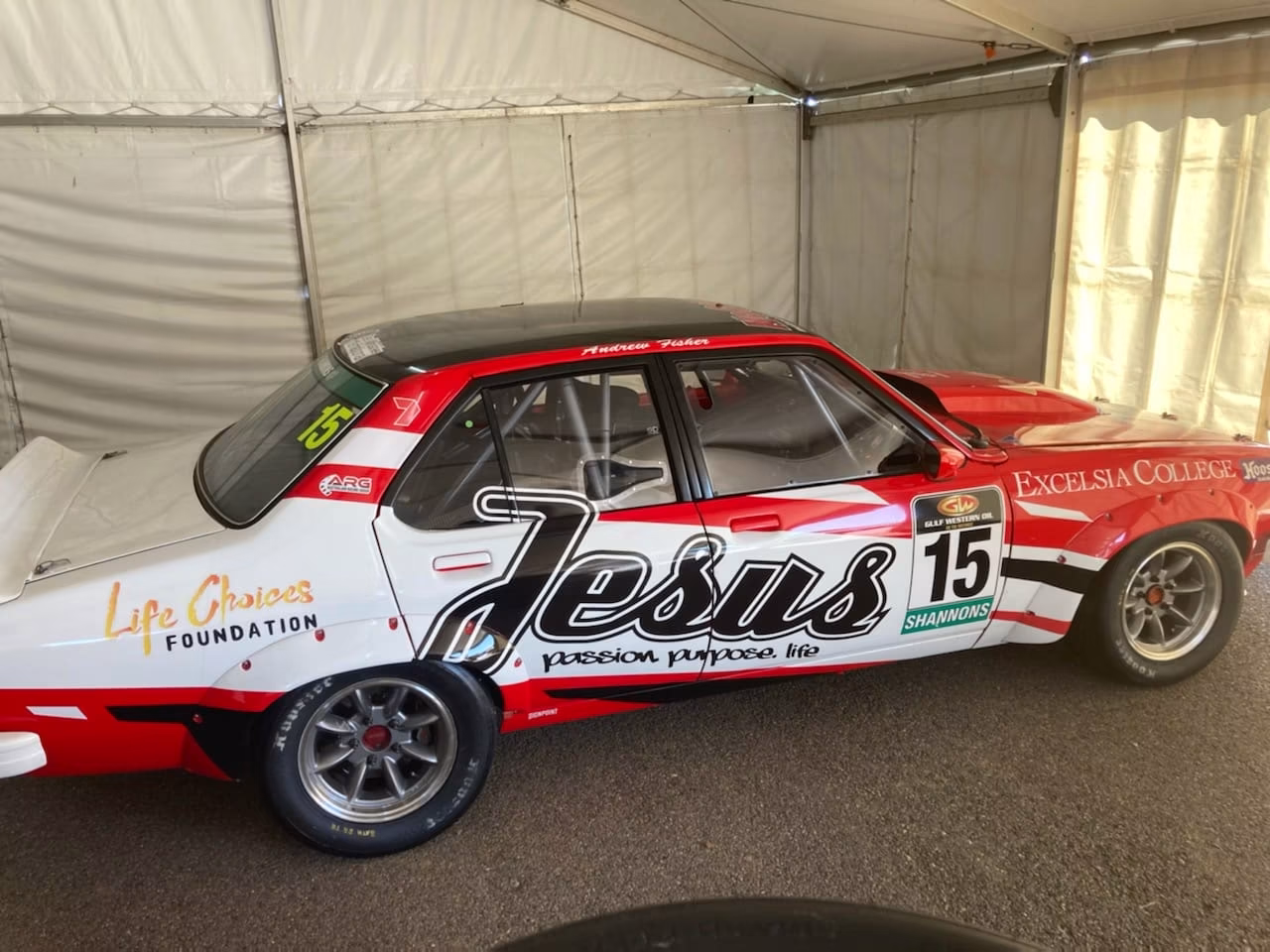 The Jesus Racing Team Torana looking... - Touring Car Masters