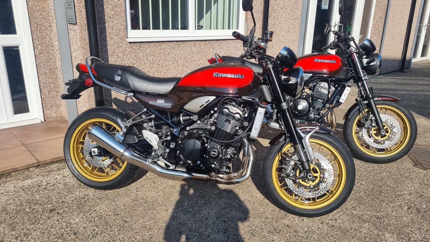 Our first Z900 RS 50th Anniversary has just landed. Comes with