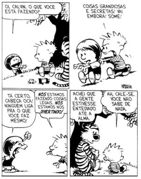 👨‍👩‍👦 Brincar de Casinha -... - Calvin & Hobbes Forever | Facebook