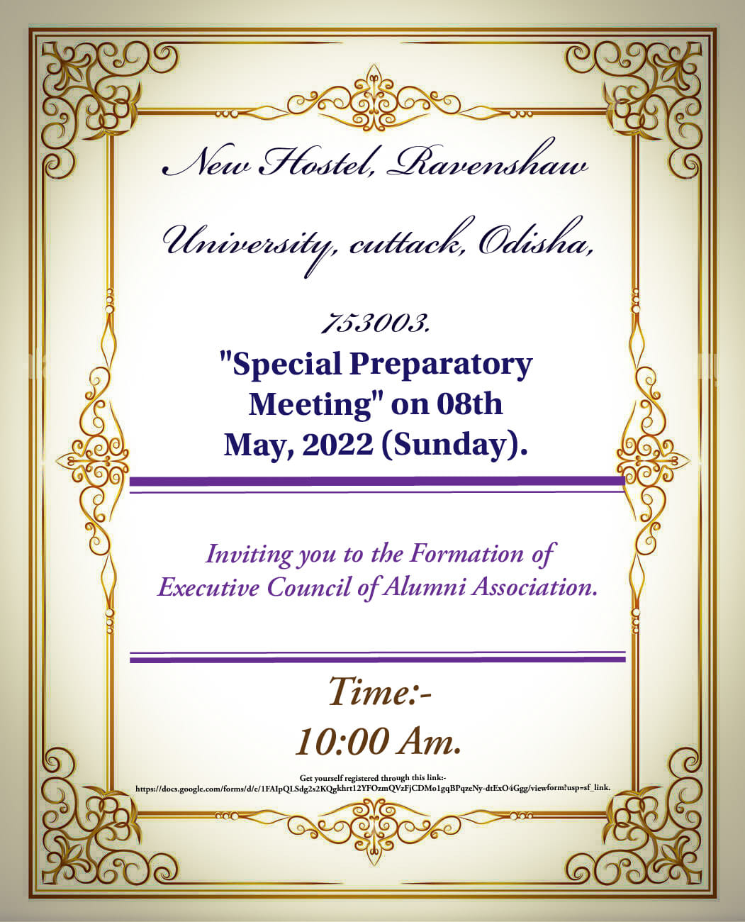Alumni Association Invitation