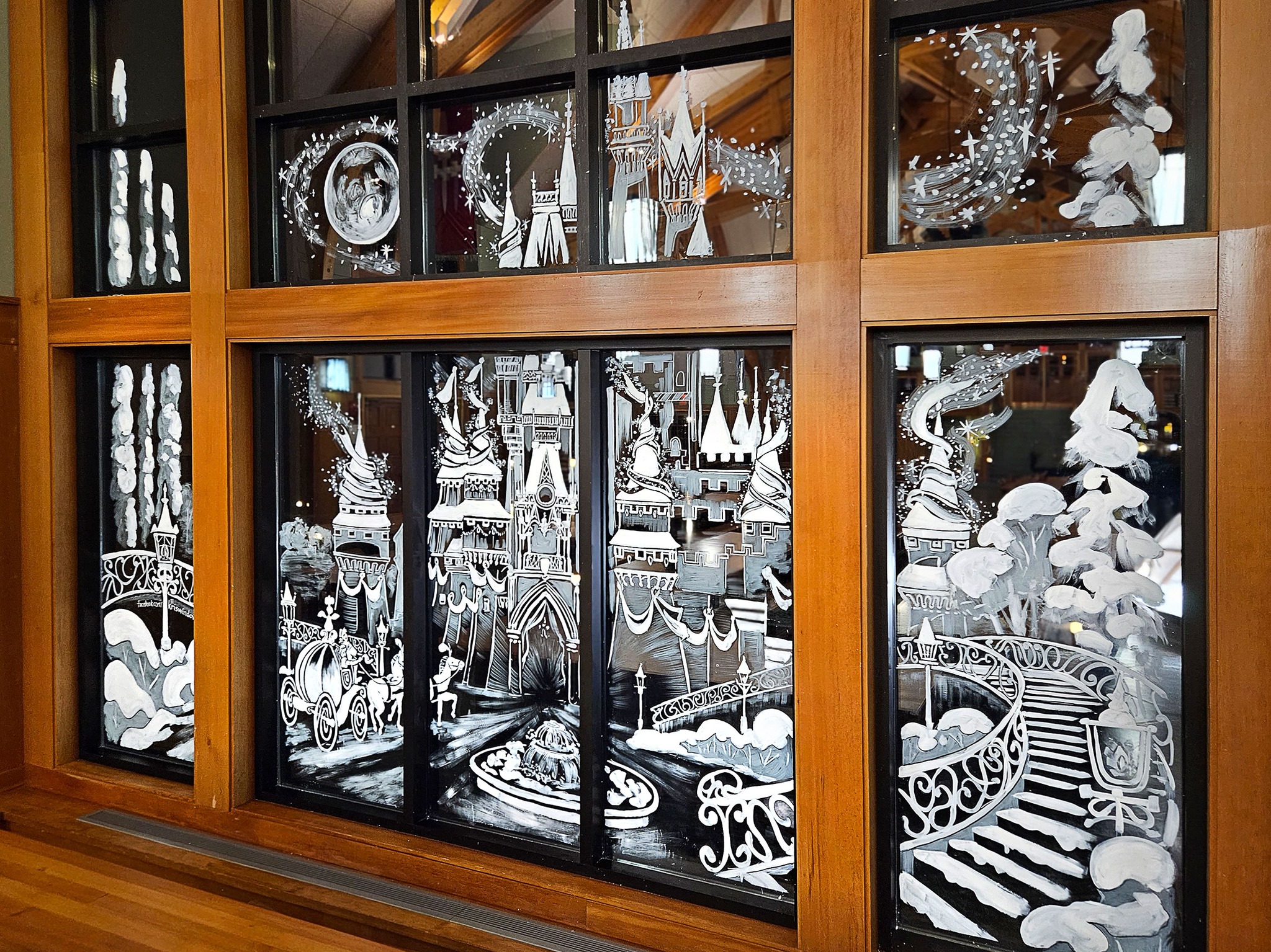 Christmas Windows by Kris | Victoria BC