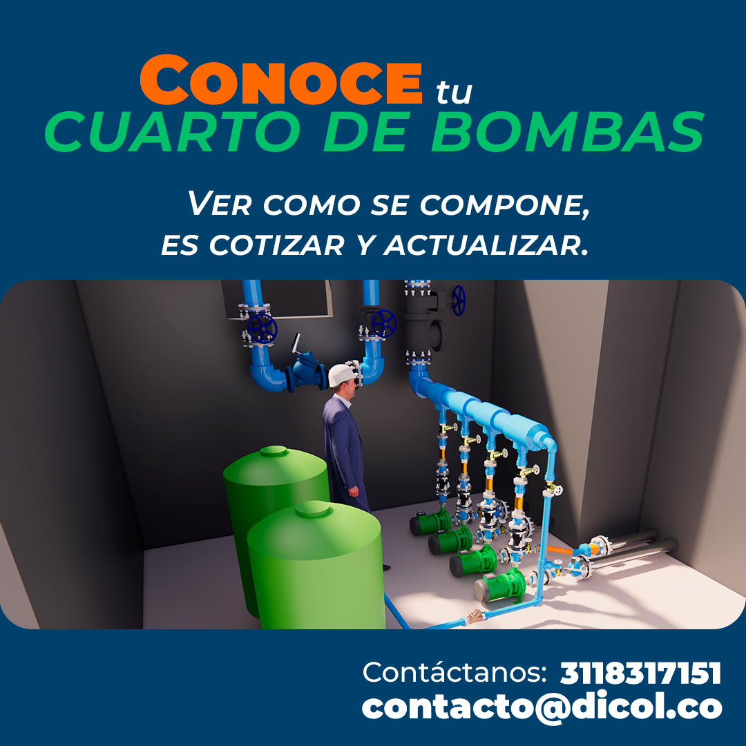 DICOL LTDA - 👀Ver cómo se compone tu cuarto de bombas, es...