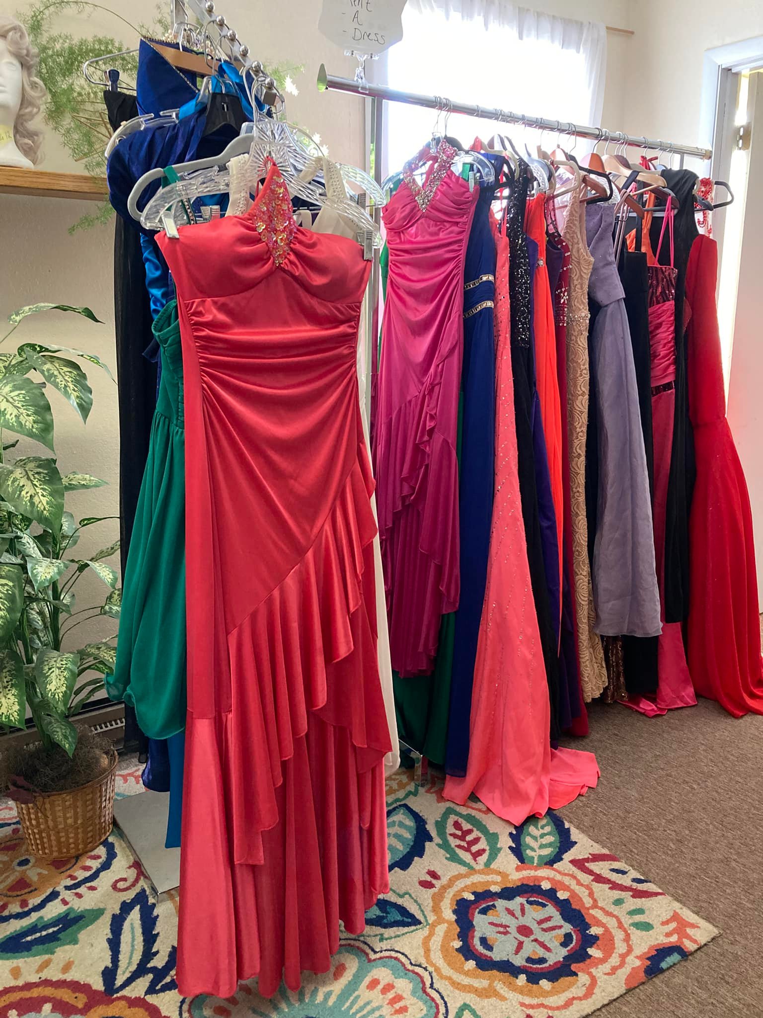 Rent special occasion dresses at Miss Louise Prom Closet