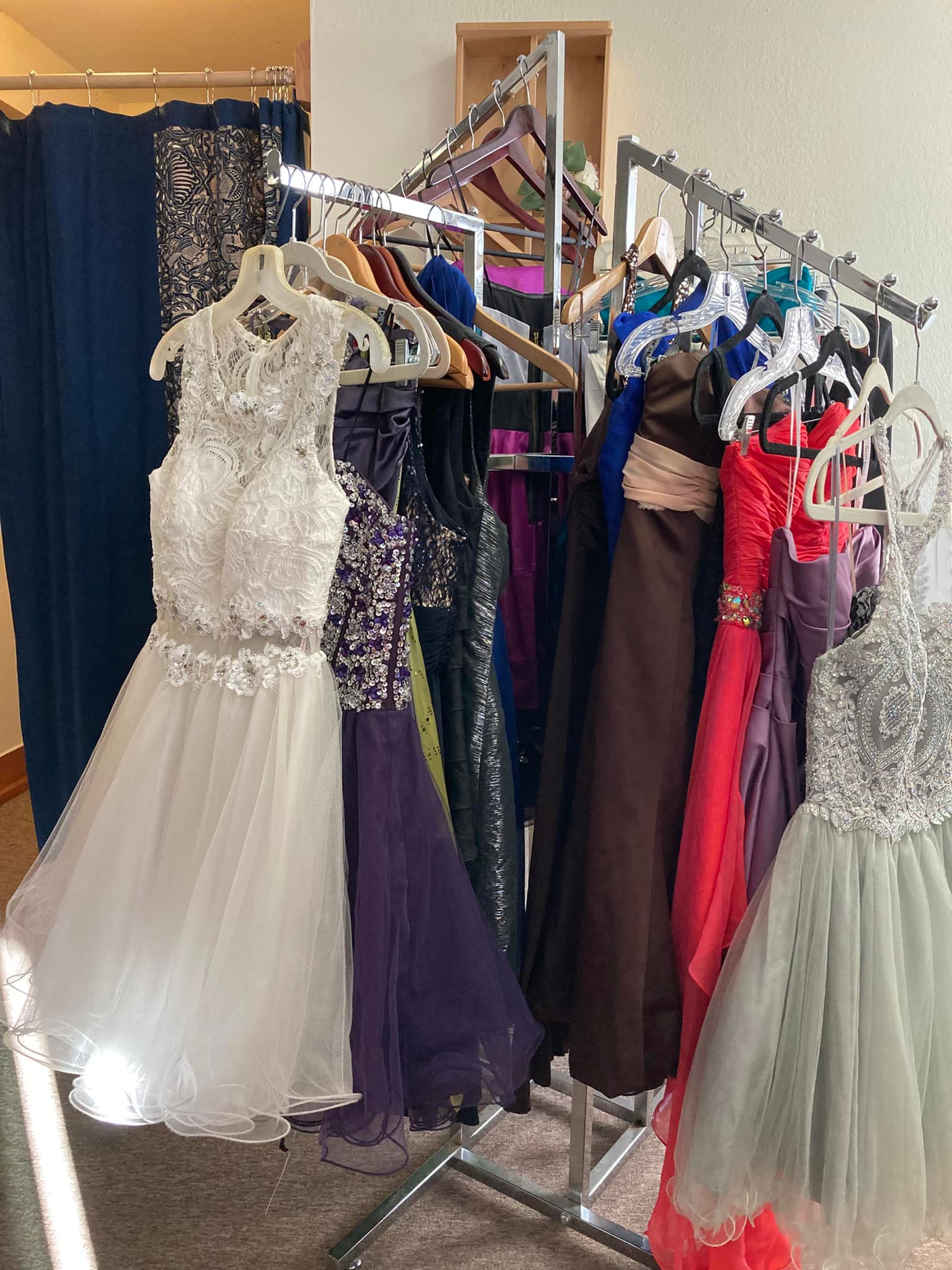 Rent special occasion dresses at Miss Louise Prom Closet