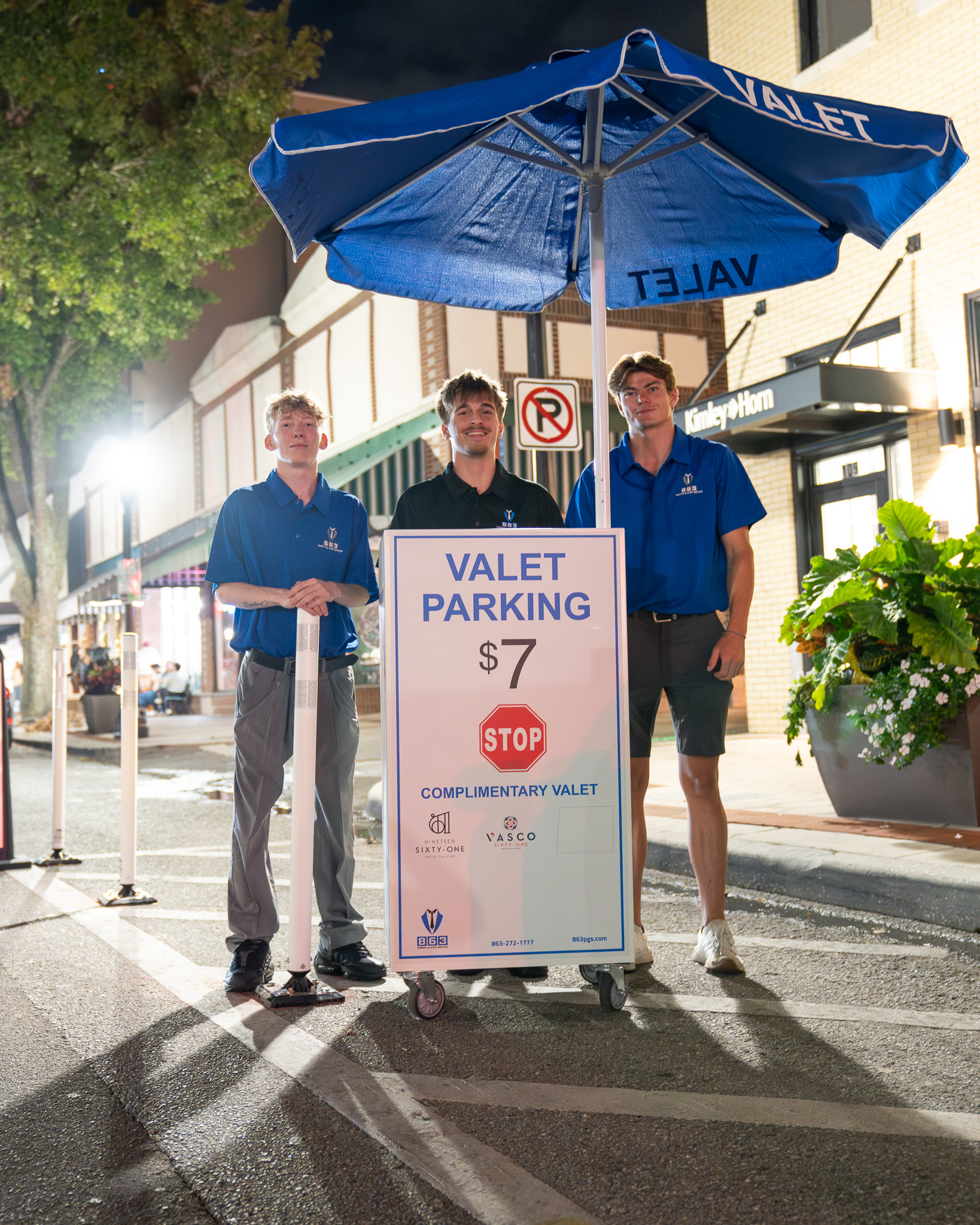 Visual Reference: 863 Valet Parking Is Now Available In Downtown Lakeland For
