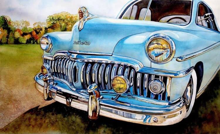 “DeSoto” by Robin Maxon has... - Michigan Water Color Society | Facebook