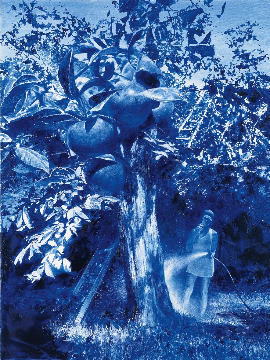 Mark Tansey, The Innocent Eye Test, 1981 Oil on canvas, 78 in