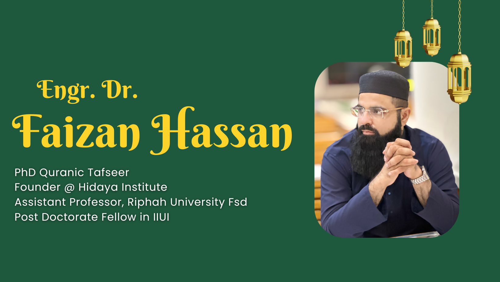 Dr. Faizan Hassan