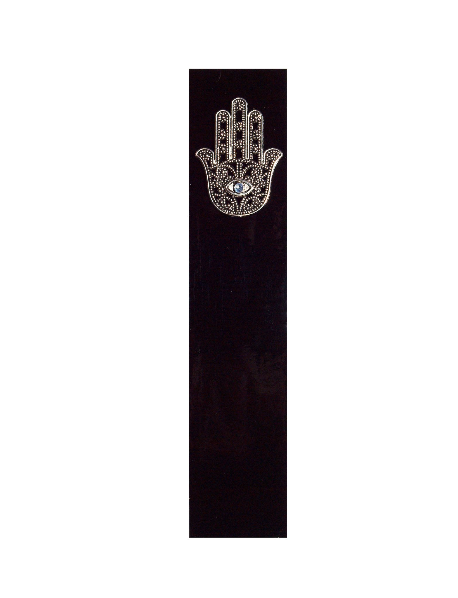 Brass Messianic Seal Mezuzah Case With Messianc Seal - Heavy And Large 10cm Or 4 Inches Smooth Design Small For 3 Kl