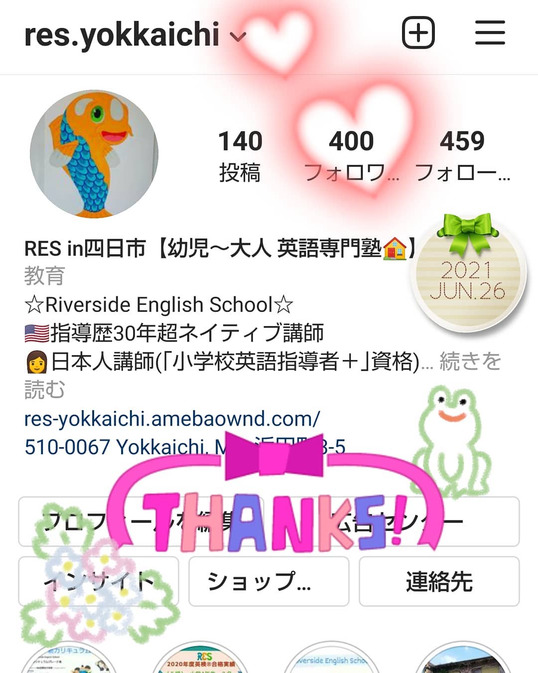 Riverside English School Posts Facebook