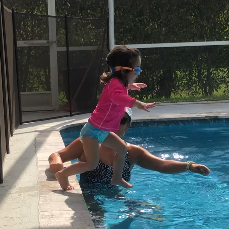 As soon as the kids learn how... - Fun Swim - Erica de la O