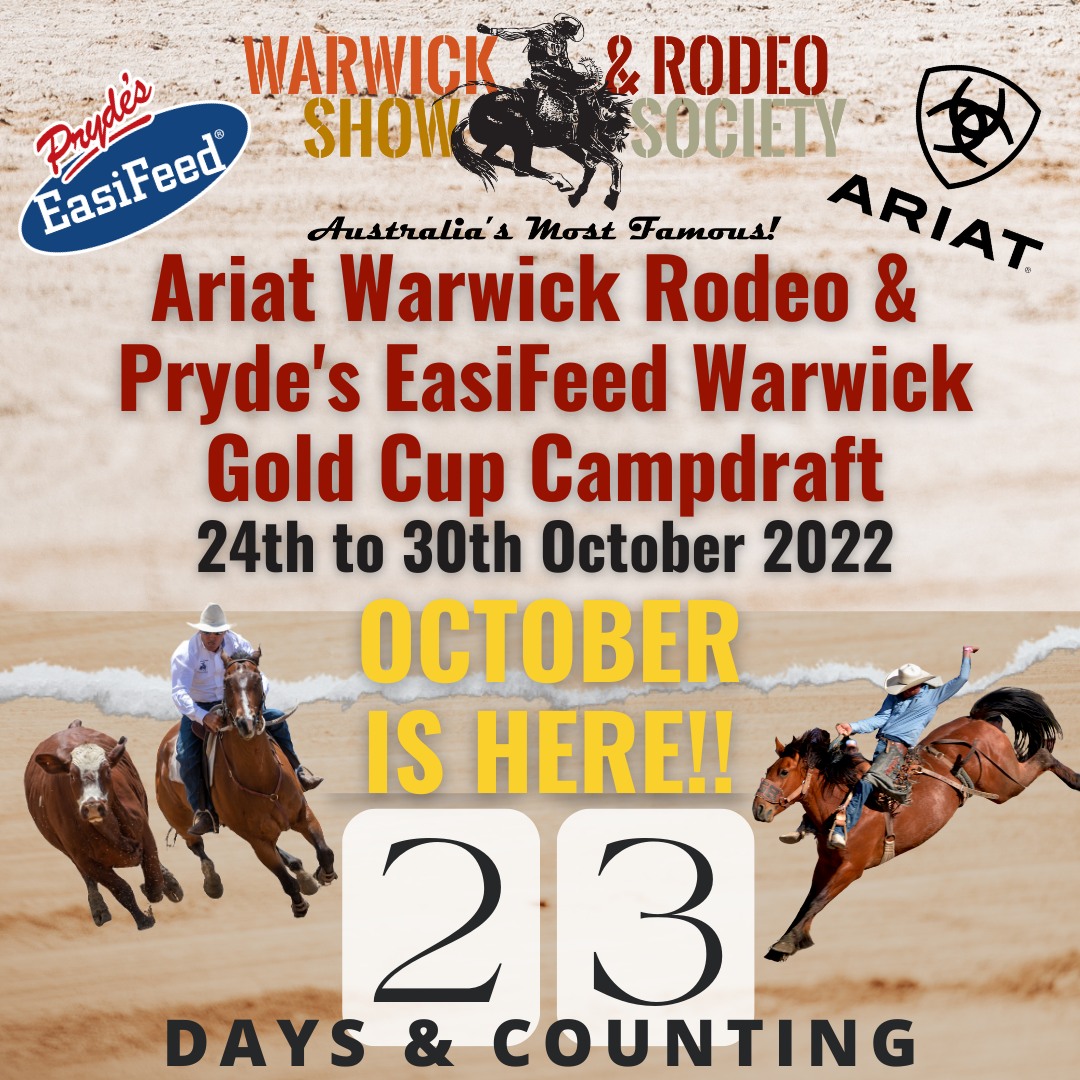 Warwick Show and Rodeo Society Inc - OCTOBER IS HERE AND THAT MEANS ITS ...