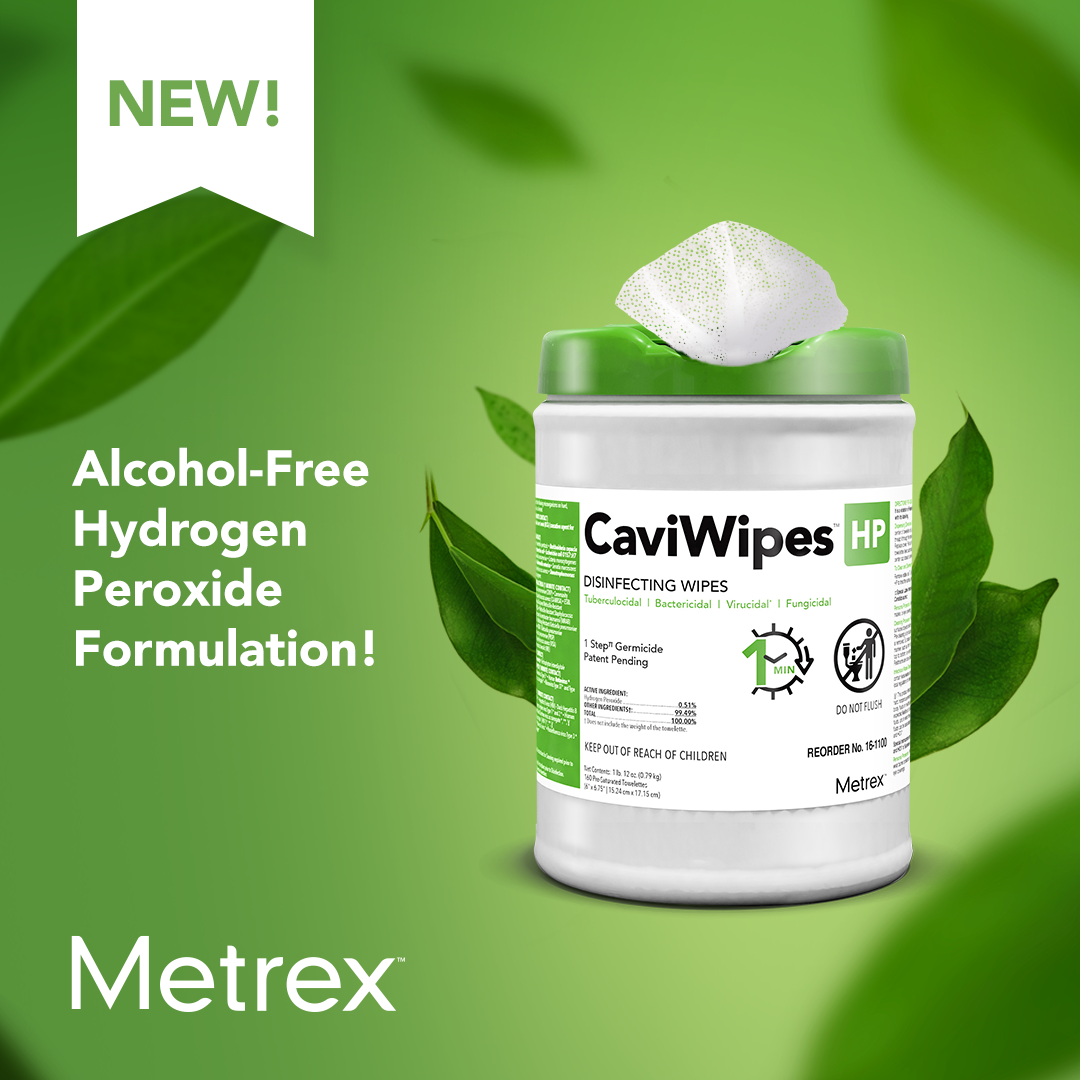 Metrex - CaviWipes HP provides a friendly alternative for those who ...