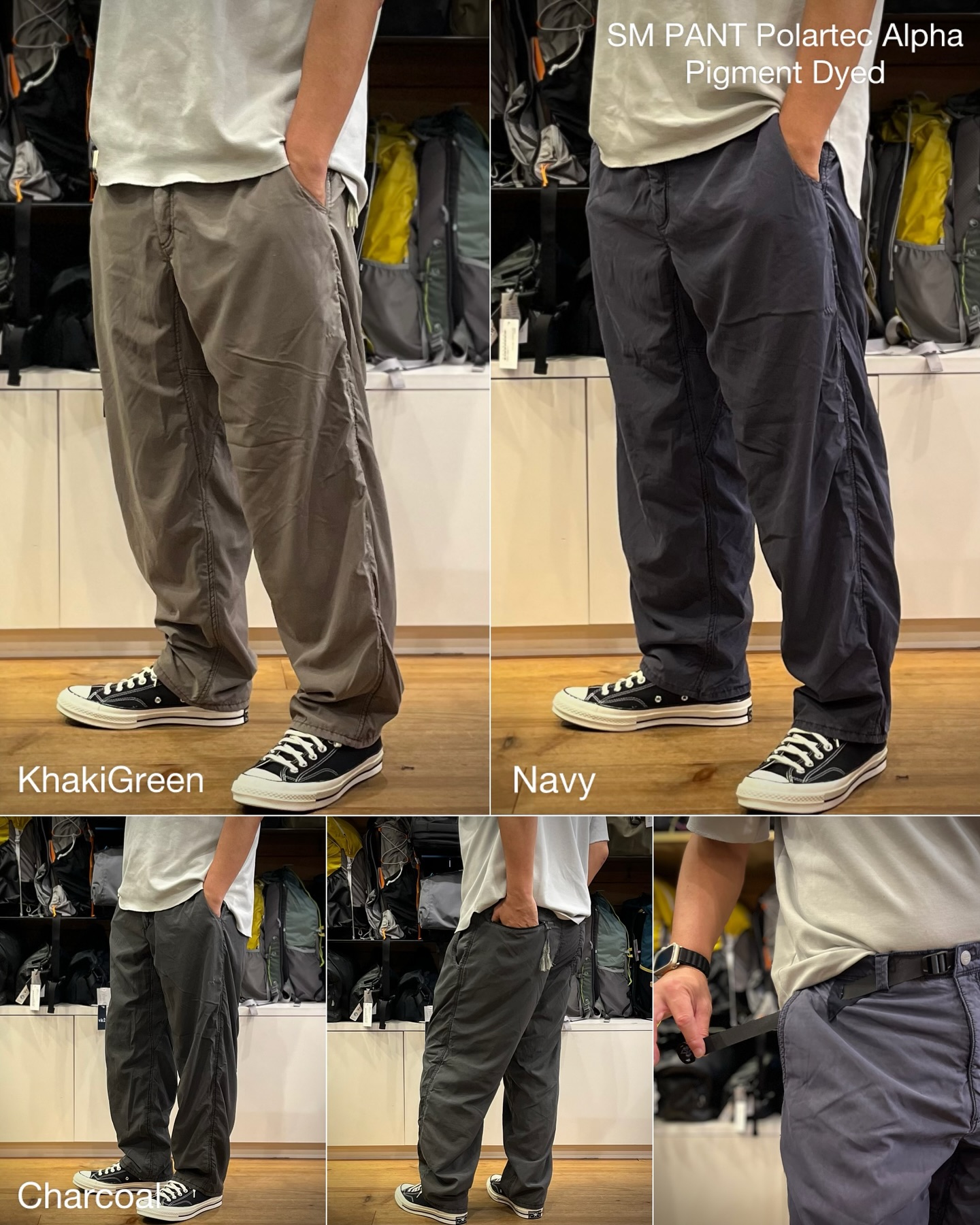 入荷情報】STONEMASTER / SM PANT Polartec Alpha各色、vic2吉祥寺店 