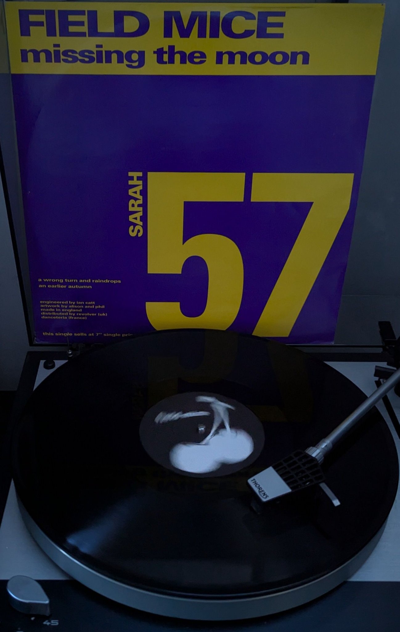 The Field Mice's 1991 UK and France vinyl compilation album on