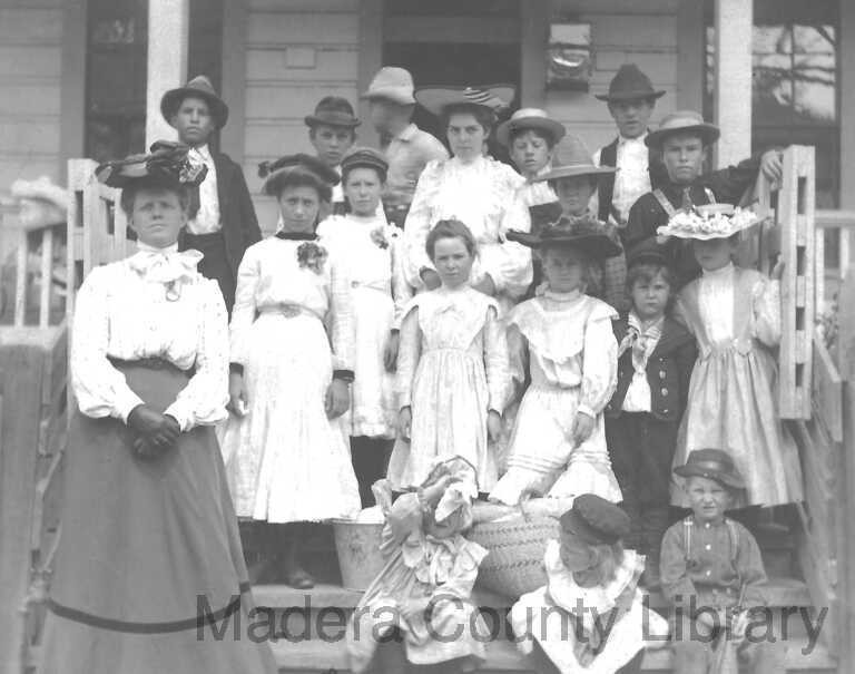 Historical photos of Madera County schools