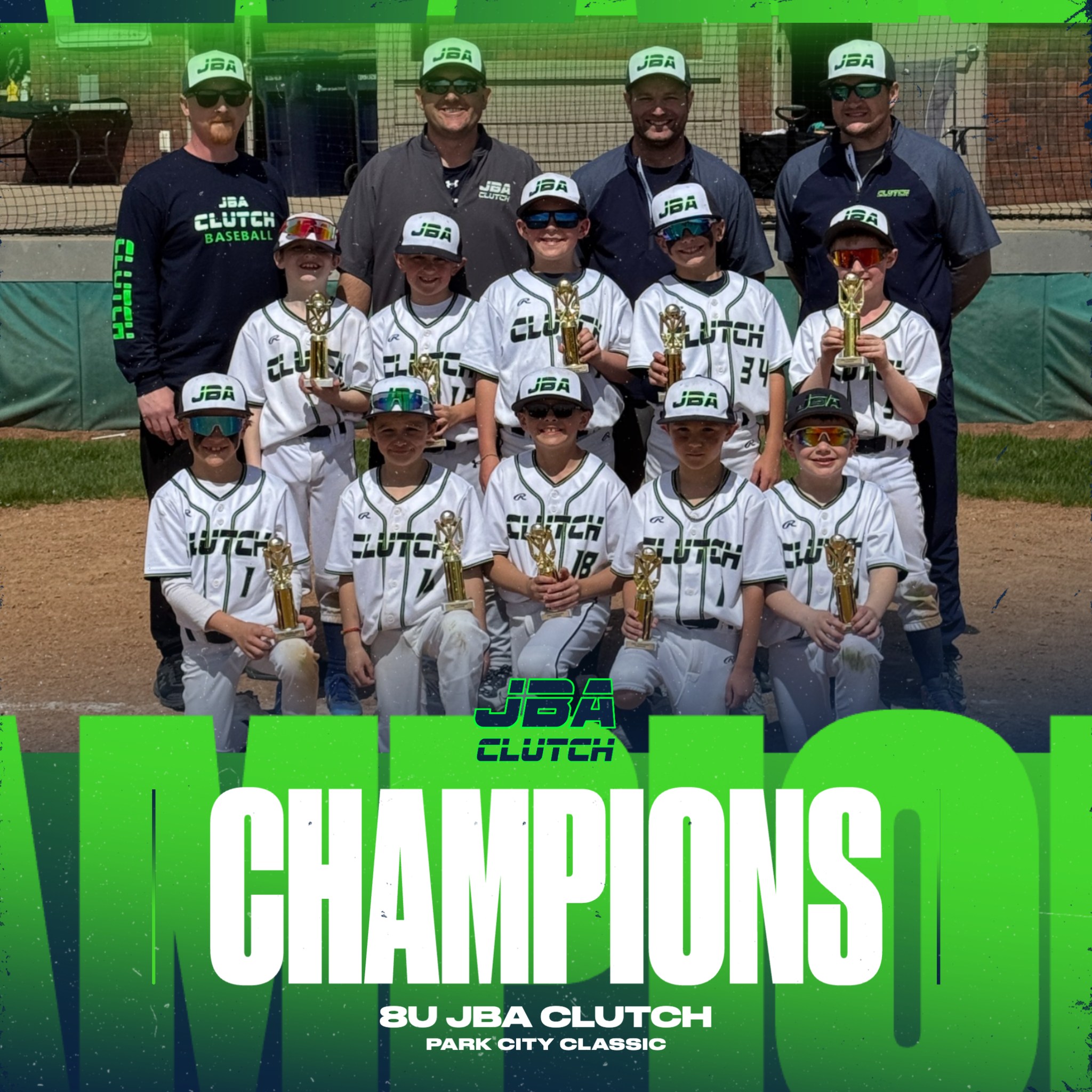 🏆 Champions! 🏆... - JBA Clutch Baseball & Softball | Facebook