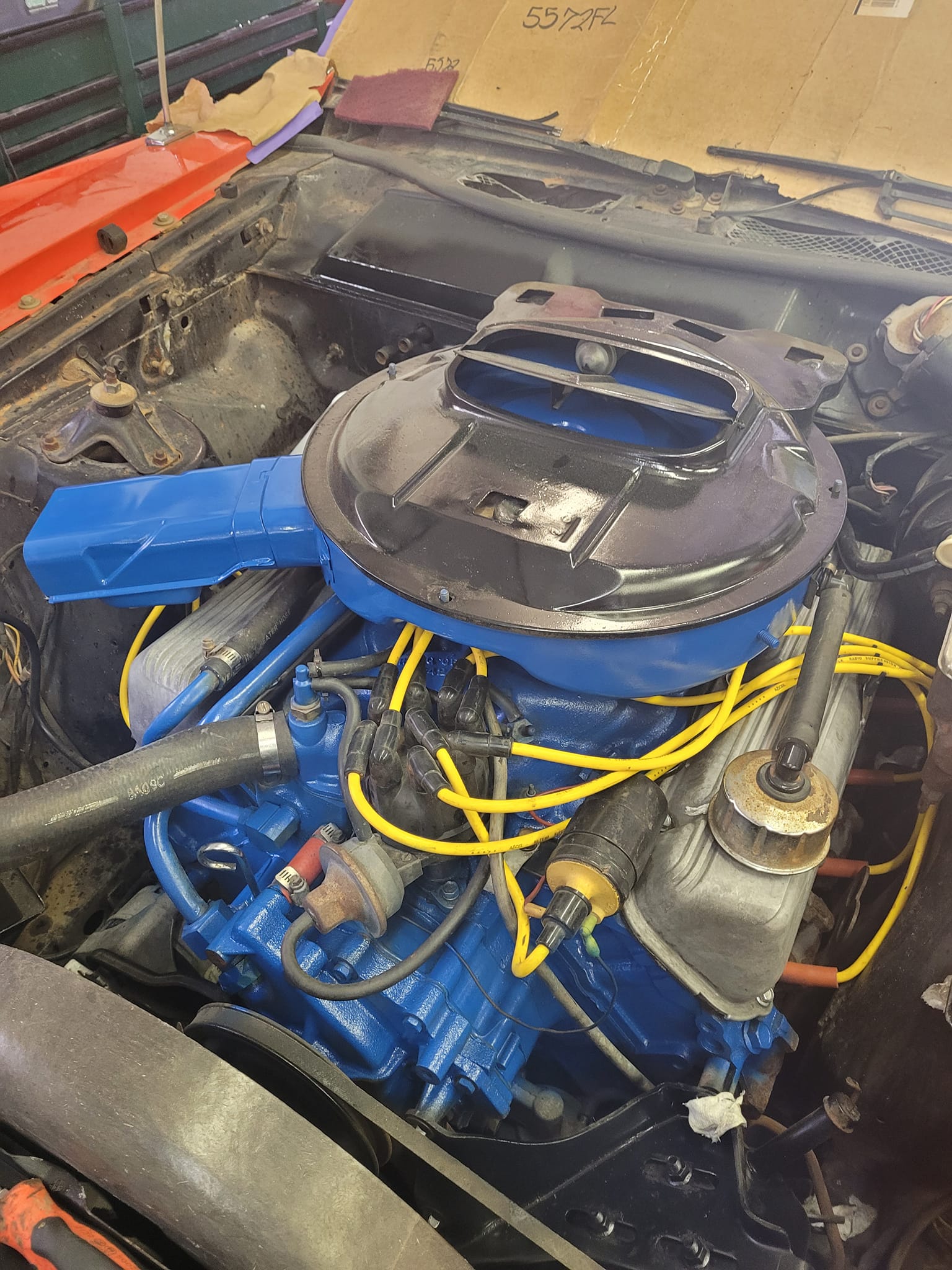 Here's the engine in the... - Moonlight Hotrods & Kustoms | Facebook