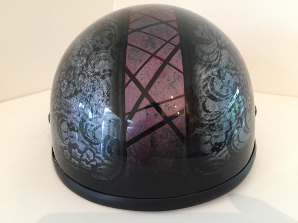 custom motorcycle helmet shell Shoei PFS Service The Custom 500 is the epitome of a classic 3/4 helmet I customized this half shell
