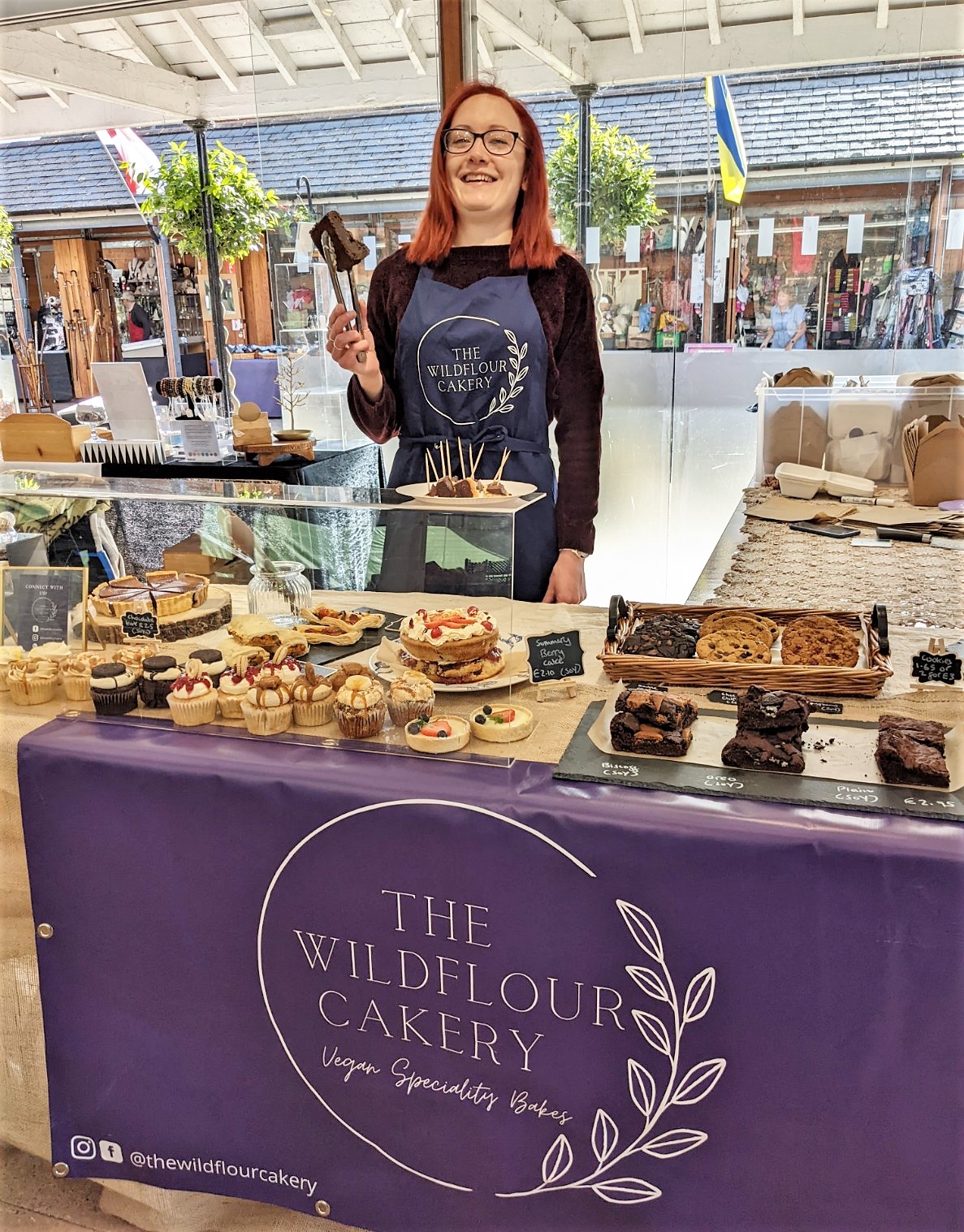 🌱🍰 NEW TRADER – THE WILDFLOUR... - Tiverton Pannier Market