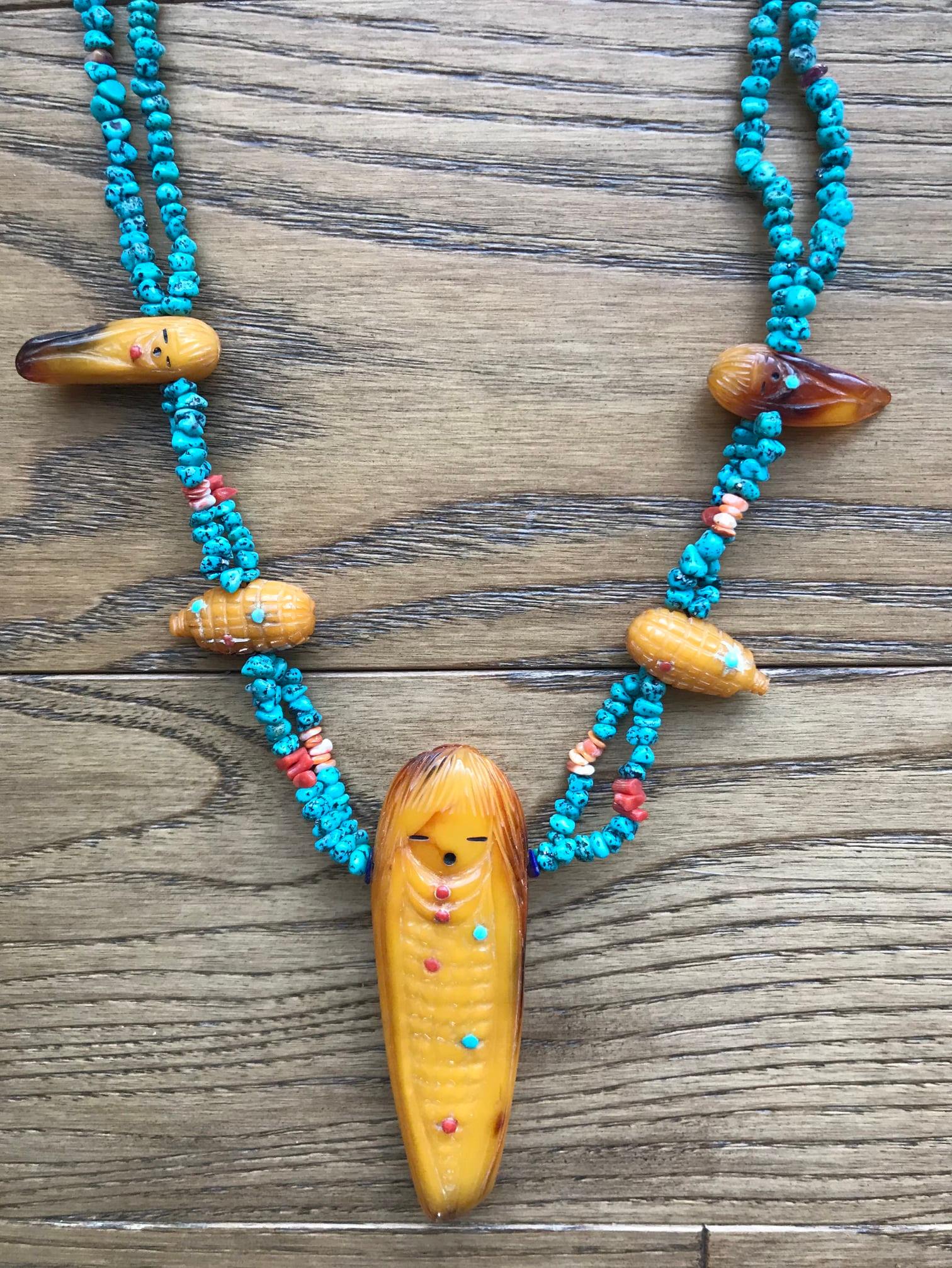 Quandelacy grandmother necklace for Fetish Necklace Friday