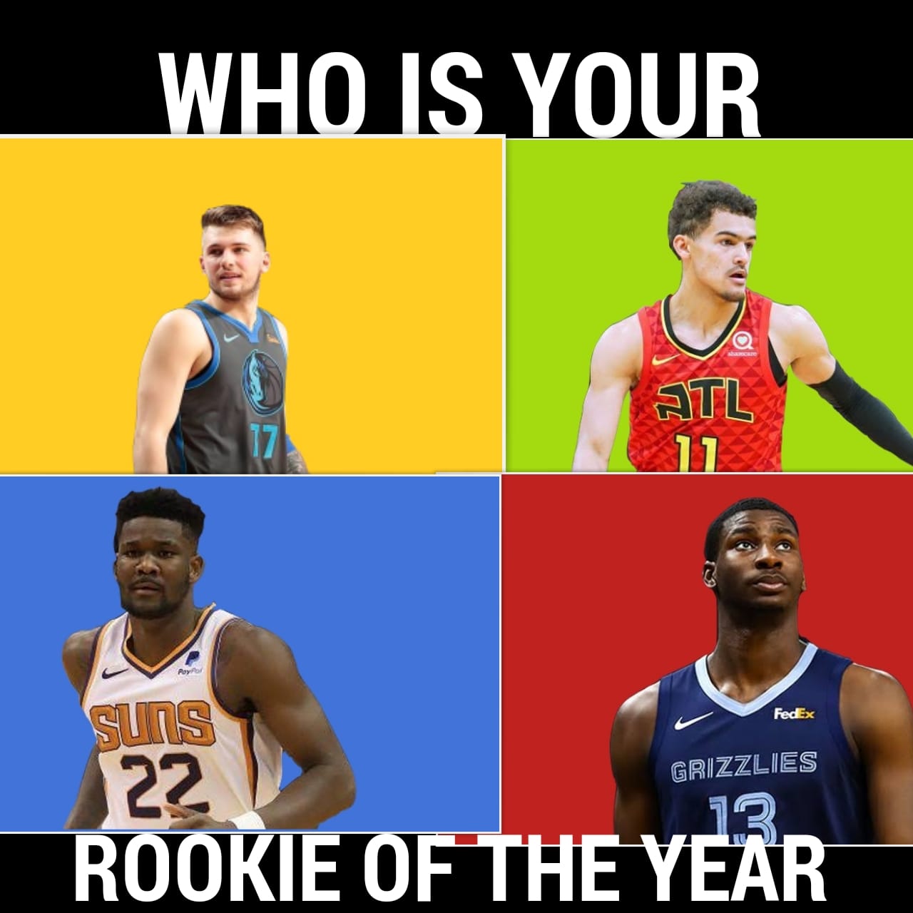 2018 NBA Rookie Top Performer of the day (PHX) Deandre Ayton 