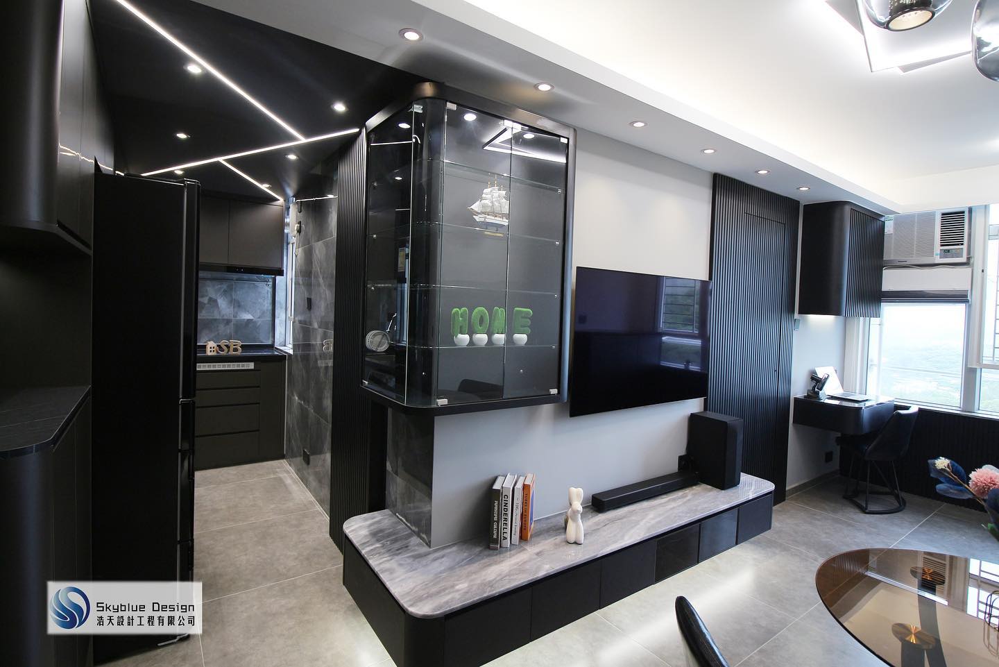 「新居屋作品分享-山麗苑」 380尺一房完工單位... - Skyblue Design 浩天室內設計 | Facebook