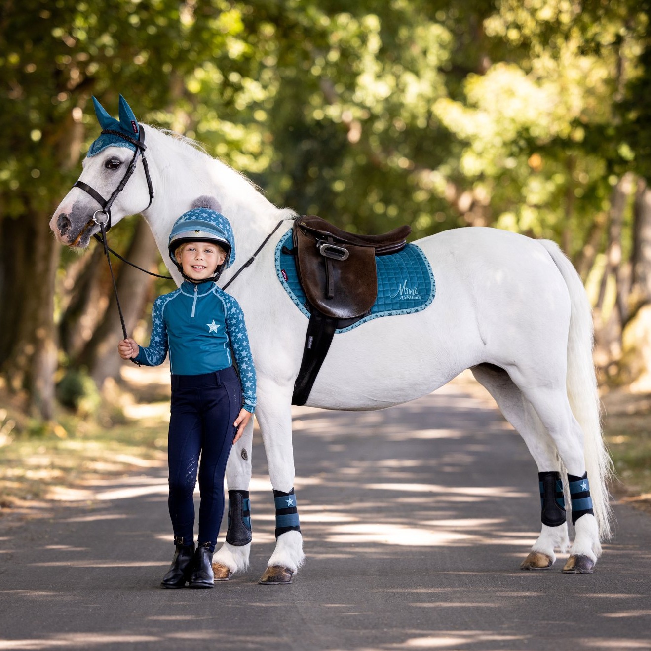 Little riders, big autumn style! 🍂🐴 The new LeMieux Mini AW26