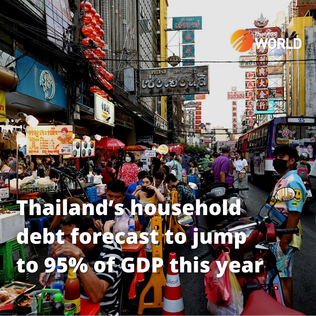 Thai PBS World - The average household debt in #Thailand... | Facebook