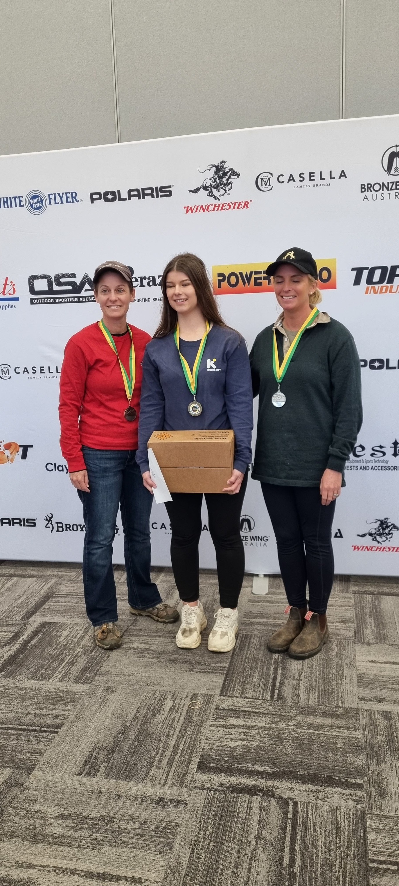 Well done to Liz Rymill and Kevin... - Mount Gambier Gun Club