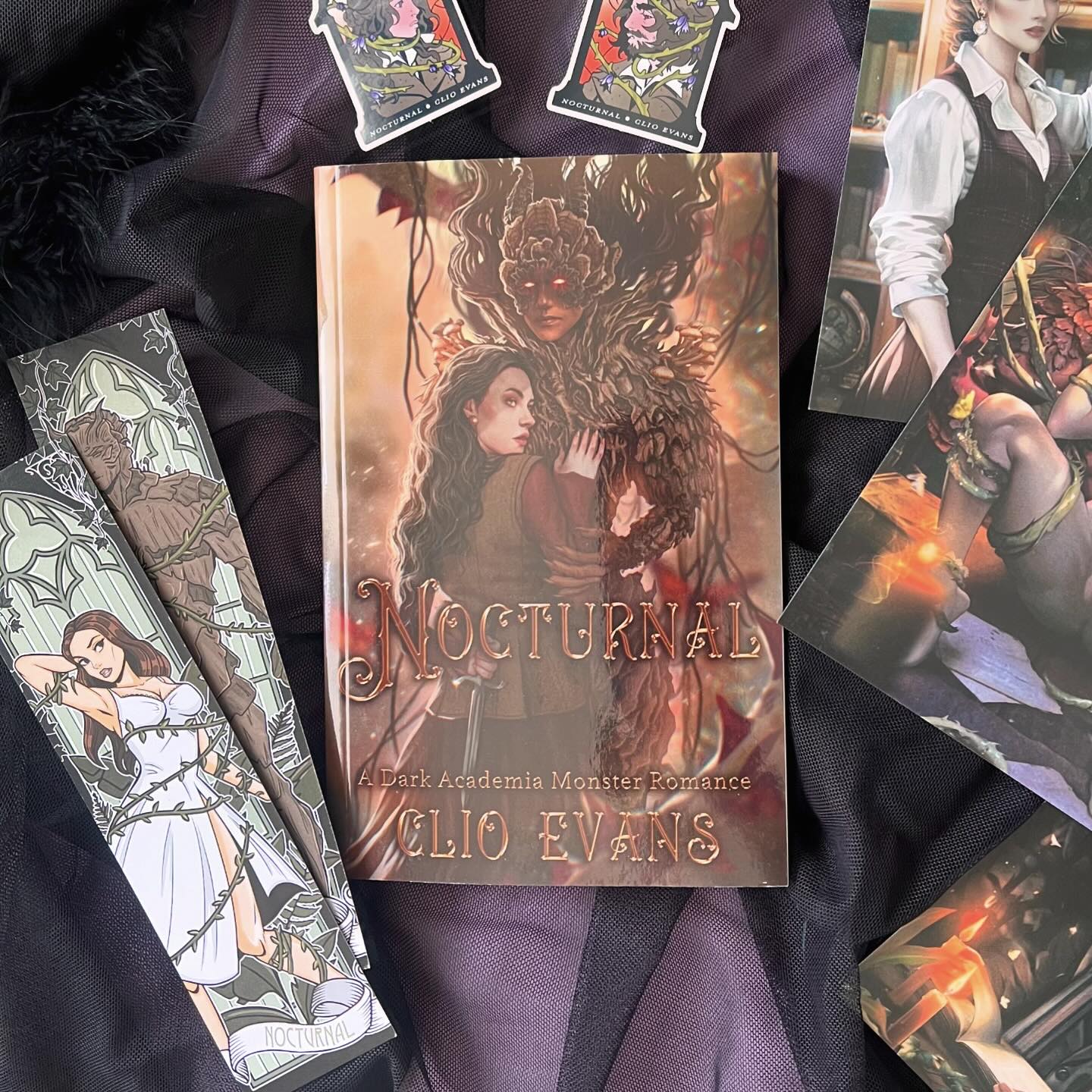 Have you read Nocturnal? 🍊🥀🖤 This book is PERFECT for Halloween  display picture 1