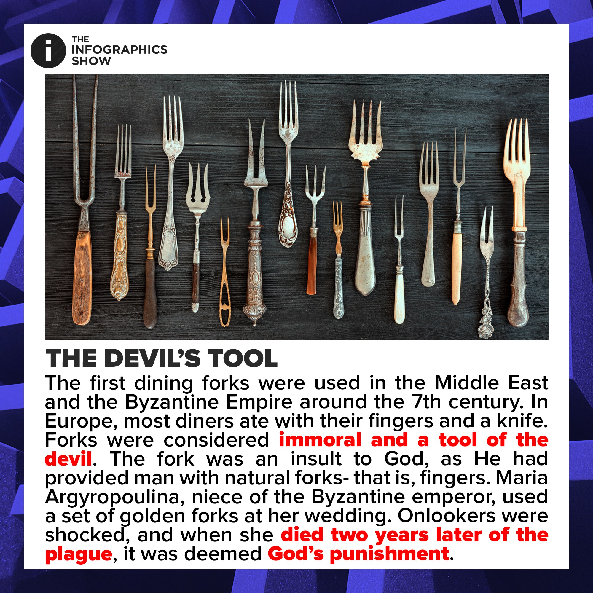 Did you know? #devil #tool #fork... - The Infographics Show