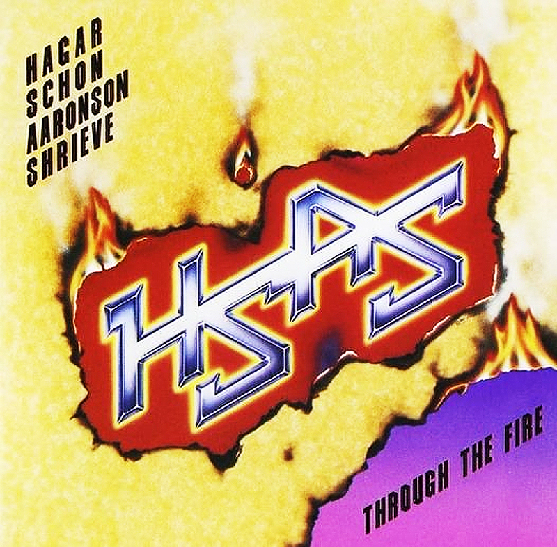 【国内盤・デラックス仕様レコード】HSAS /THROUGH THE FIRE On March 1984: HSAS released the album 