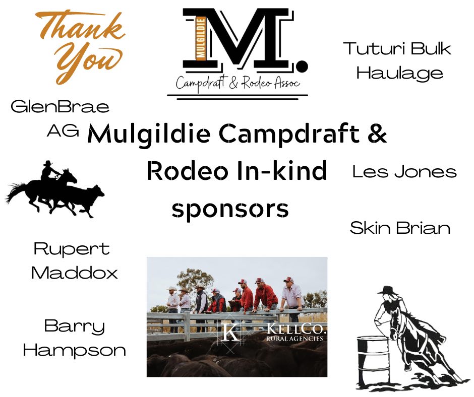 Mulgildie... - Mulgildie Campdraft and Rodeo Association