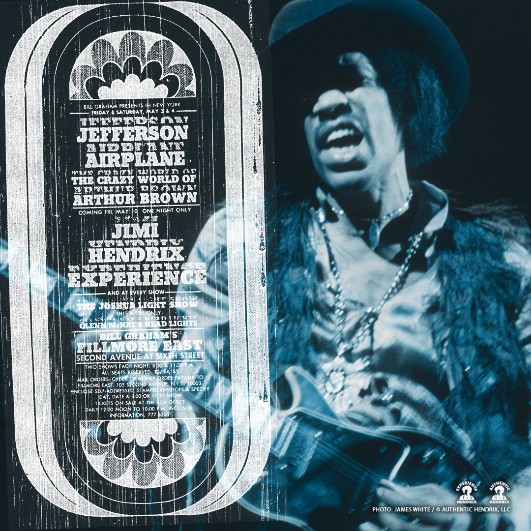 On February 5, 1968 The Jimi Hendrix Experience performed in the