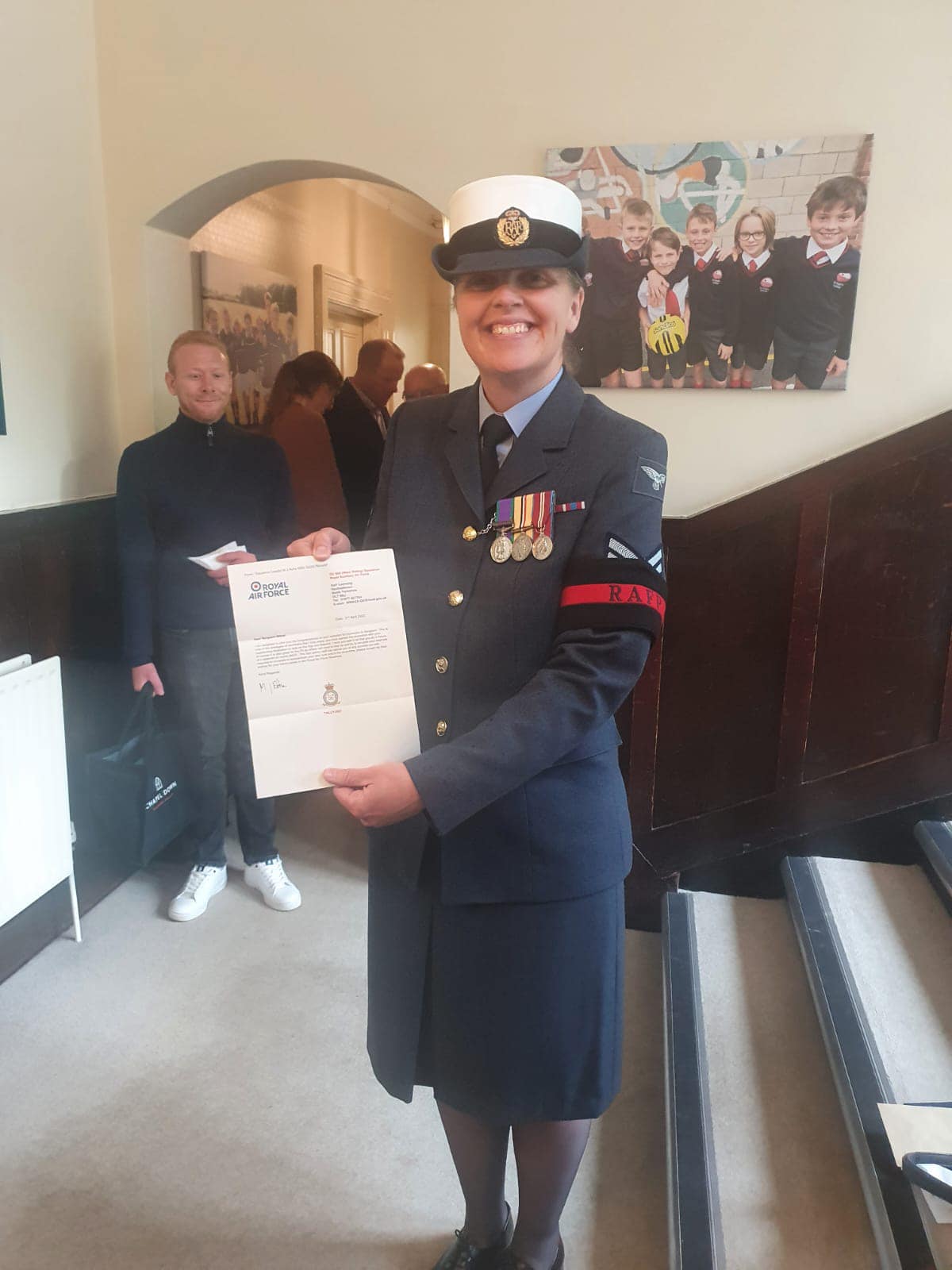 Congratulations on your promotion... - Royal Air Force Police