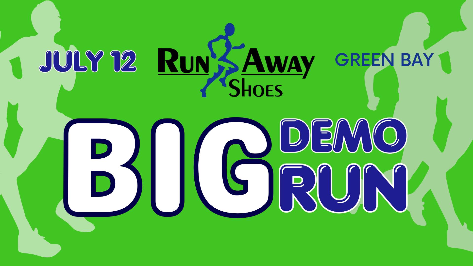 Big Demo Run with Run Away Shoes