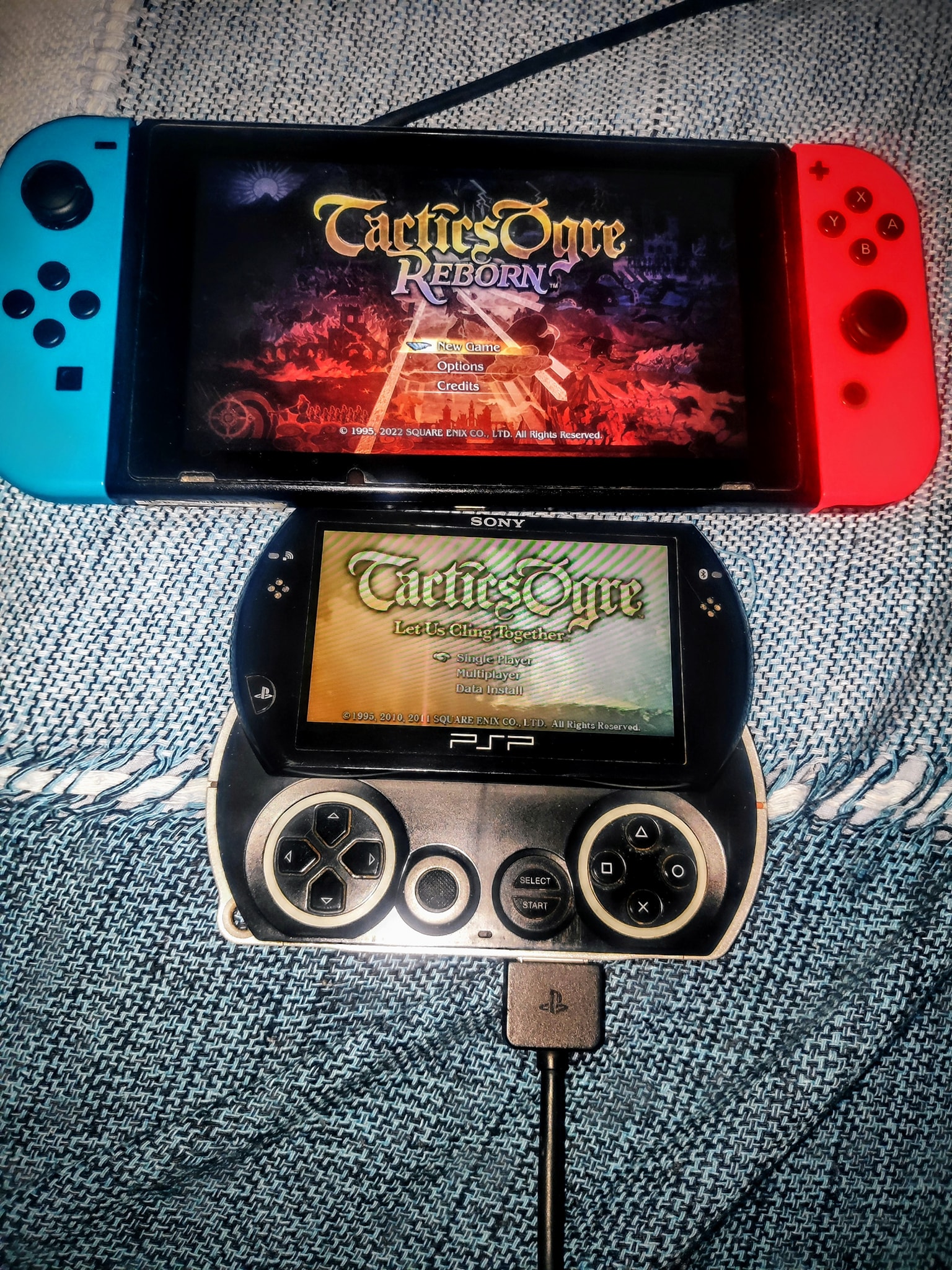 Psp vs switch game comparison review