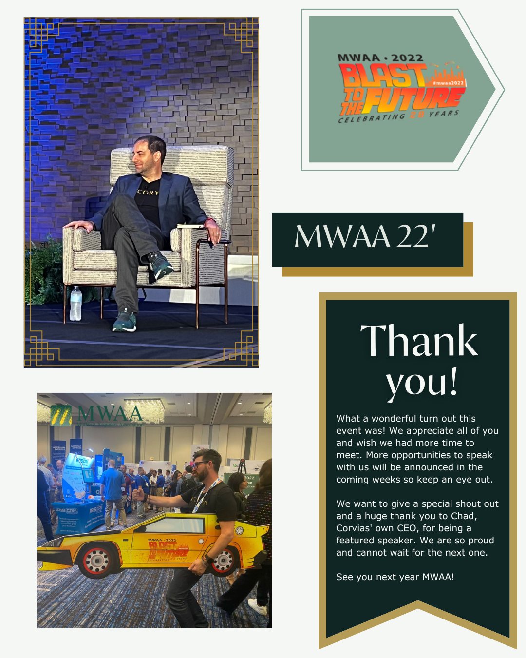 Corvia - What a wonderful turn out this event was! We... | Facebook