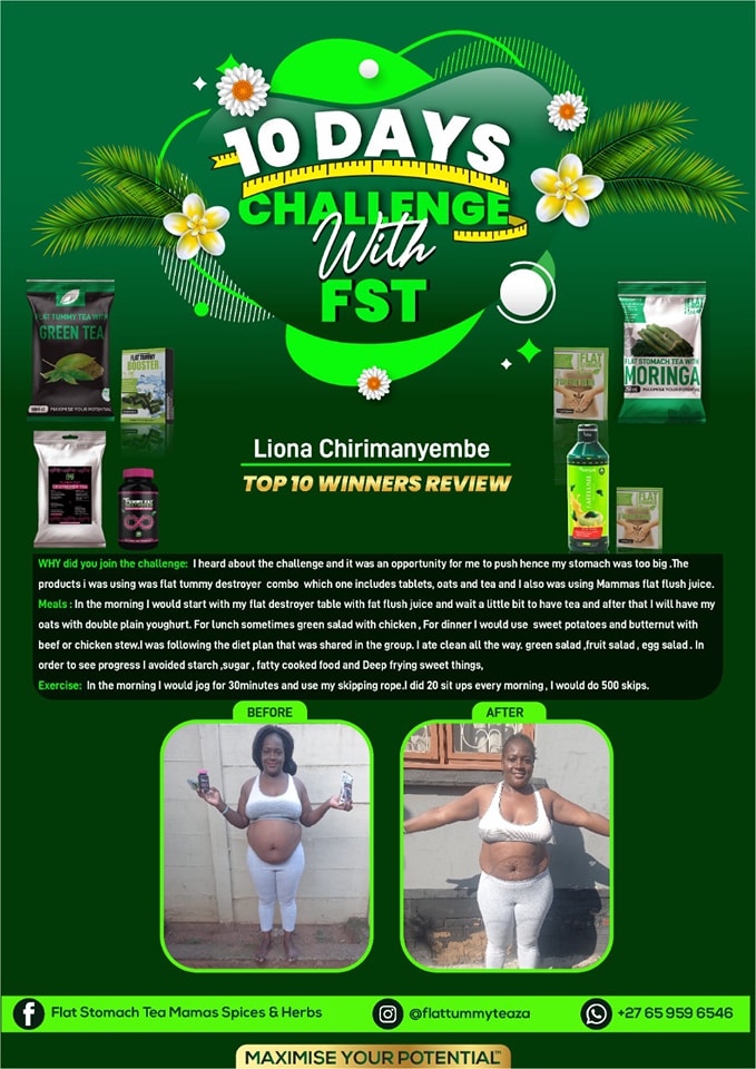Flat Stomach Tea, Yoni Care and Cellulite - 🌼 10/10/10 Challenge With ...