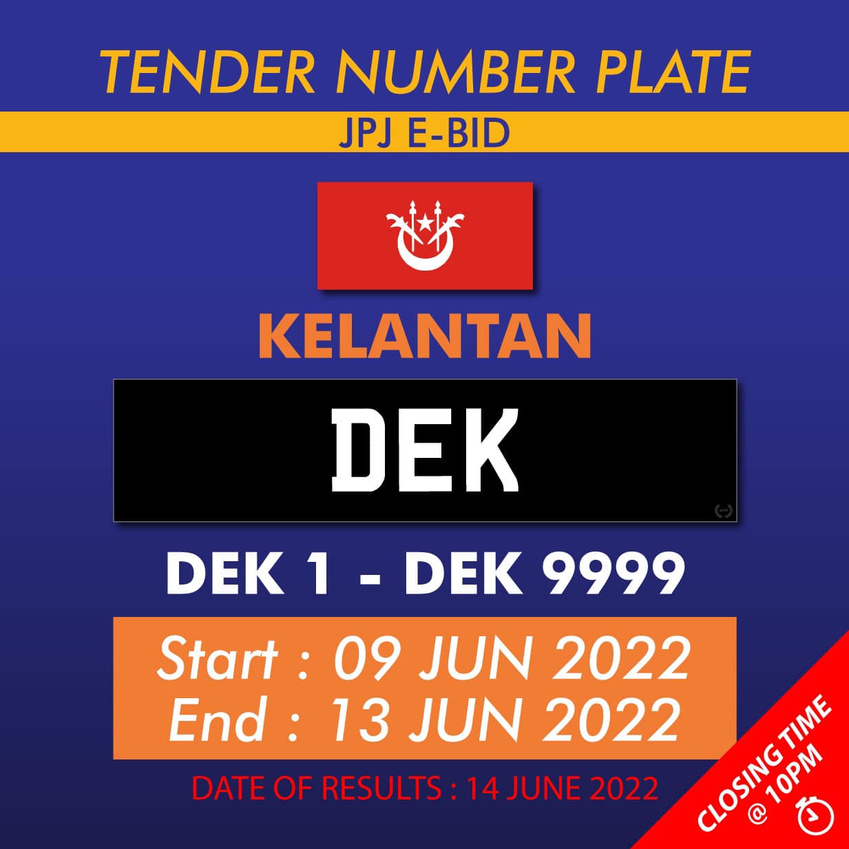 Senarai Tender Number... - Otaido - Pakar Selimut Kereta