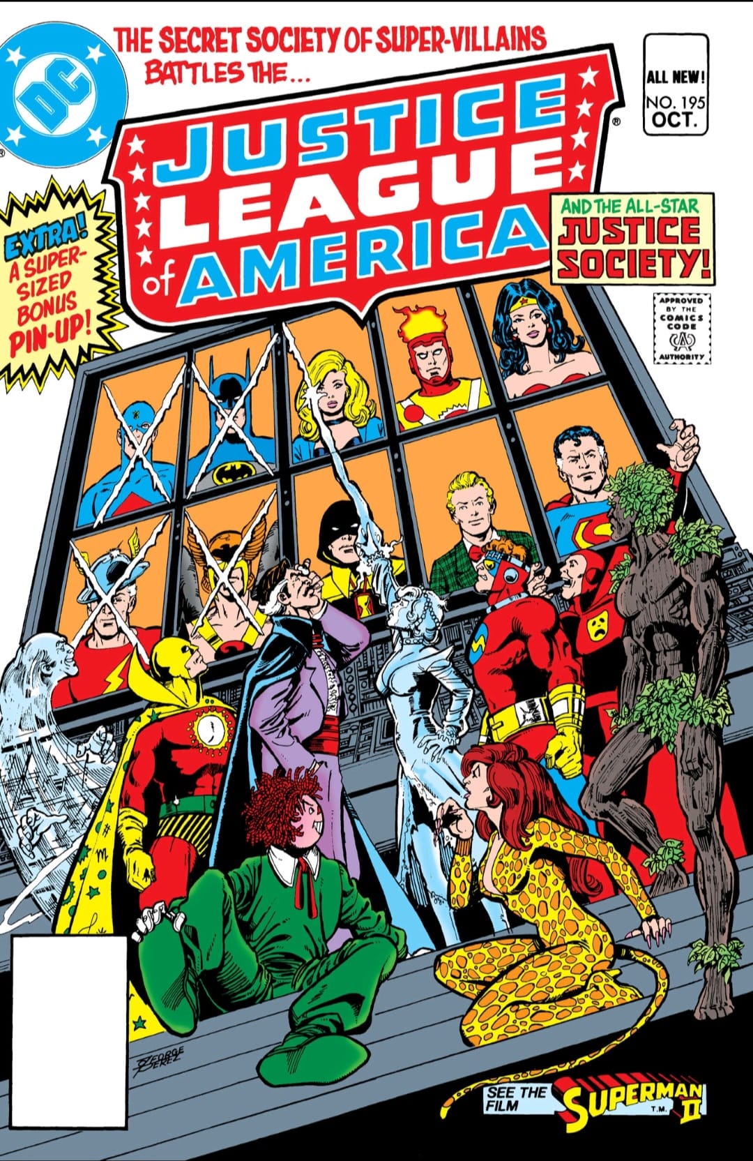 JLA-JSA TeamUp Justice League of America #195