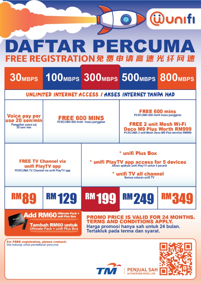 MERU IPOH AJERR | DAFTAR UNIFI ONLINE SEKARANG DAN TAK PERLU KE TM ...